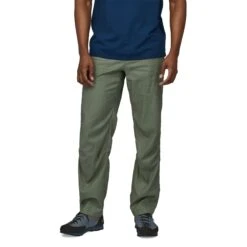Patagonia M's Hampi Rock Pants - Organic Hemp & Recycled Polyester -Sportswear Shop ms hampi rock pants organic hemp recycled polyester pants patagonia hemlock green 32 324559