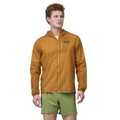 Patagonia M's Houdini® Jacket - 100% Recycled Nylon -Sportswear Shop ms houdinir jacket 100 recycled nylon jacket patagonia pufferfish gold l 571866