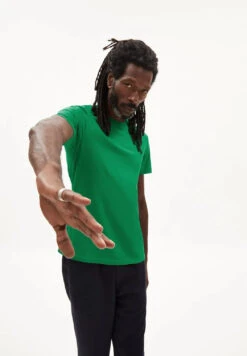 Armedangels M's Jaames T-shirt - Organic Cotton -Sportswear Shop ms jaames t shirt organic cotton shirt armedangels flash green s 214697