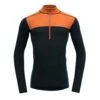 Devold M's Lauparen Zip Neck - 100% Merino Wool -Sportswear Shop ms lauparen zip neck 100 merino wool shirt devold flameinkflood s 883554
