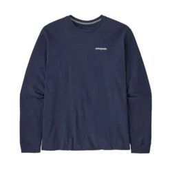 Patagonia M's Long-Sleeved P-6 Logo Responsibili-Tee® - Recycled Polyester -Sportswear Shop ms long sleeved p 6 logo responsibili teer recycled polyester shirt patagonia 173122