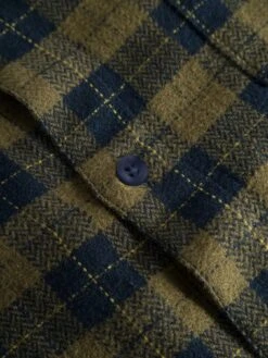 M's Loose Fit Checkered Shirt - 100% Organic Cotton -Sportswear Shop ms loose fit checkered shirt 100 organic cotton shirt knowledgecotton apparel 413773