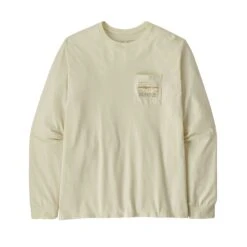 Patagonia M's L/S '73 Skyline Pocket Responsibili-Tee - Recycled Cotton & Recycled PET -Sportswear Shop ms ls 73 skyline pocket responsibili tee recycled cotton recycled pet shirt patagonia 732361