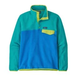 Patagonia M's LW Synch Snap-T Fleece Pullover - 100% Recycled Polyester -Sportswear Shop ms lw synch snap t fleece pullover 100 recycled polyester shirt patagonia 576808