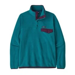 Patagonia M's LW Synch Snap-T Fleece Pullover - 100% Recycled Polyester -Sportswear Shop ms lw synch snap t fleece pullover 100 recycled polyester shirt patagonia 948736