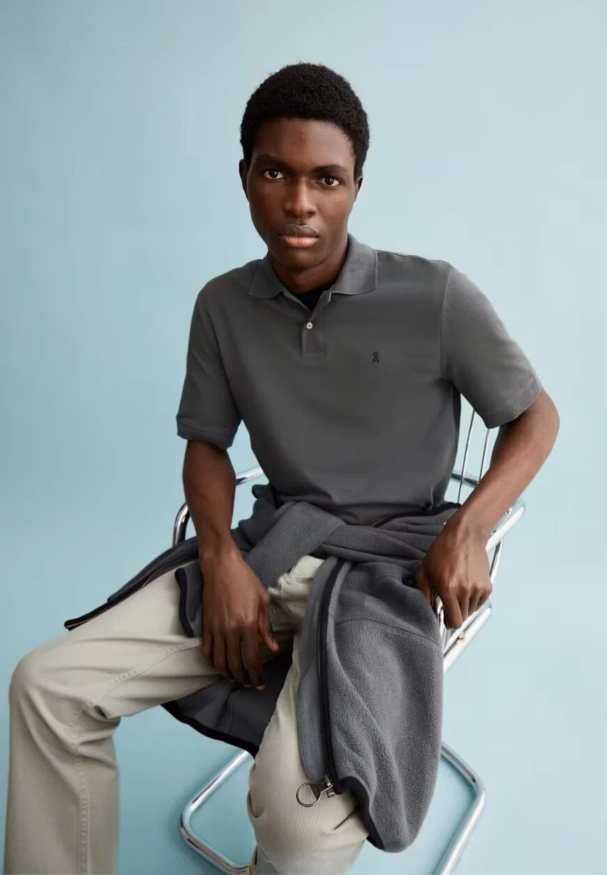 Armedangels M's Maario Polo T-Shirt - Organic Cotton 4 Armedangels M's Maario Polo T-Shirt - Organic Cotton - Image 2