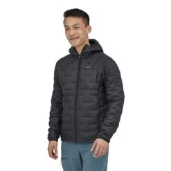 Patagonia M's Micro Puff Hoody - Recycled Nylon & Recycled Polyester -Sportswear Shop ms micro puff hoody recycled nylon recycled polyester jacket patagonia black m 428713