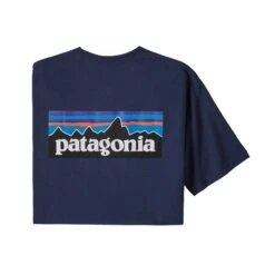 Patagonia M's P-6 Logo Responsibili-Tee® - Recycled Cotton -Sportswear Shop ms p 6 logo responsibili teer recycled cotton t shirt patagonia 326717