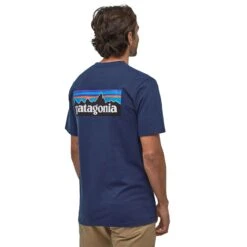 Patagonia M's P-6 Logo Responsibili-Tee® - Recycled Cotton -Sportswear Shop ms p 6 logo responsibili teer recycled cotton t shirt patagonia 399895