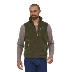 Patagonia M's Retro Pile Vest - Recycled Polyester -Sportswear Shop ms retro pile vest recycled polyester jacket patagonia basin green m 829036