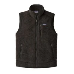 Patagonia M's Retro Pile Vest - Recycled Polyester -Sportswear Shop ms retro pile vest recycled polyester jacket patagonia black s 112842