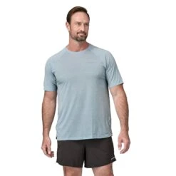 Patagonia M's Ridge Flow Running Shirt - 100% Recycled Polyester -Sportswear Shop ms ridge flow running shirt 100 recycled polyester shirt patagonia 356517