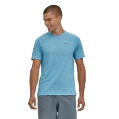 Patagonia M's Ridge Flow Running Shirt - 100% Recycled Polyester -Sportswear Shop ms ridge flow running shirt 100 recycled polyester shirt patagonia 861085
