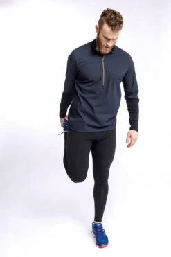 Devold M's Running Cover Zip Neck - Merino Wool 8 Devold M's Running Cover Zip Neck - Merino Wool -Sportswear Shop ms running cover zip neck merino wool shirt devold 129071