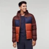 Cotopaxi M's Solazo Hooded Down Jacket - Responsibly Sourced Down -Sportswear Shop ms solazo hooded down jacket responsibly sourced down jacket cotopaxi chestnut spice s 731012