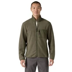 Patagonia M's Synchilla Fleece Jacket - 100% Recycled Polyester -Sportswear Shop ms synchilla fleece jacket 100 recycled polyester shirt patagonia basin green s 226124