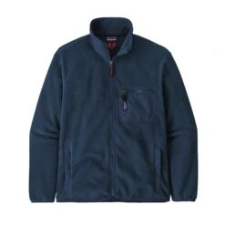 Patagonia M's Synchilla Fleece Jacket - 100% Recycled Polyester -Sportswear Shop ms synchilla fleece jacket 100 recycled polyester shirt patagonia new navy s 415709