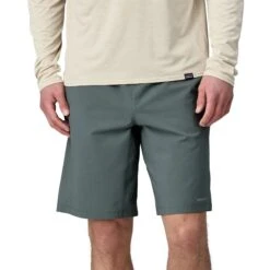 Patagonia M's Terrebonne Shorts - Recycled Polyester -Sportswear Shop ms terrebonne shorts recycled polyester pants patagonia nouveau green s 276576