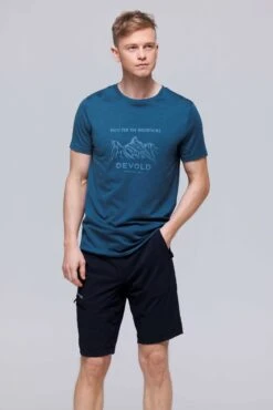 Devold M's Ulstein Tee - 100% Merino Wool