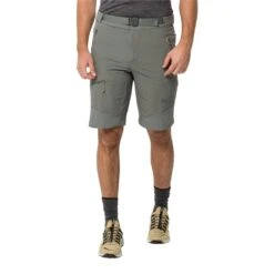 Jack Wolfskin M's Ziegspitz Shorts - Recycled Nylon -Sportswear Shop ms ziegspitz shorts recycled nylon pants jack wolfskin gecko green 48 277324