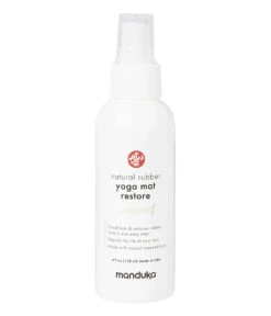Natural Rubber Yoga Mat Restore - Biodegradable Ingredients -Sportswear Shop natural rubber yoga mat restore biodegradable ingredients yoga equipment manduka 4 oz 118 ml 310479