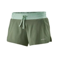 Patagonia W's Nine Trails Shorts - 4" - Recycled Polyester -Sportswear Shop nine trails shorts 4 recycled polyester shorts patagonia camp green s 962283