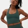 Paloma Classic Sports Bra - Made From Recycled Plastic Bottles -Sportswear Shop paloma classic sports bra made from recycled plastic bottles underwear girlfriend collective moss xs 960275