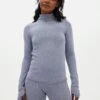 Reset Long Sleeve Mock Neck, Half Zip