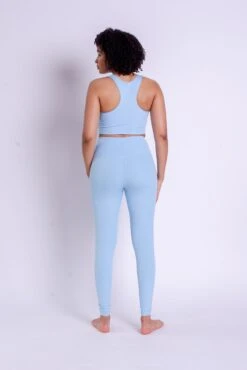 RIB High-Rise Leggings - Made From Recycled Bottles -Sportswear Shop rib high rise leggings made from recycled bottles pants girlfriend collective 893630