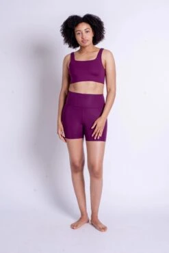 Run Shorts High-Rise - Made From Recycled Plastic Bottles -Sportswear Shop run shorts high rise made from recycled plastic bottles pants girlfriend collective 699351