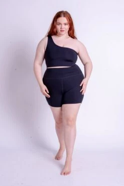 Run Shorts High-Rise - Made From Recycled Plastic Bottles -Sportswear Shop run shorts high rise made from recycled plastic bottles pants girlfriend collective black xs 126435