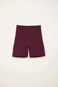 Run Shorts High-Rise - Made From Recycled Plastic Bottles -Sportswear Shop run shorts high rise made from recycled plastic bottles shorts girlfriend collective plum xs 529970