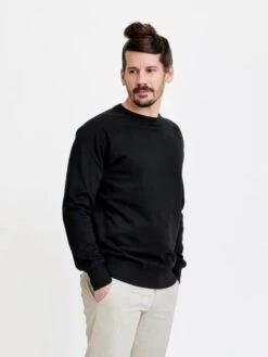 Sweatshirt Raglan Unisex - Recycled Cotton & Recycled Polyester -Sportswear Shop sweater raglan unisex 100 recycled materials shirt pure waste 702630