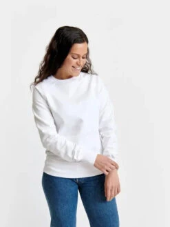 Sweatshirt Raglan Unisex - Recycled Cotton & Recycled Polyester -Sportswear Shop sweater raglan unisex recycled cotton recycled polyester shirt pure waste white xs 164512