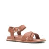 Kamik The Sadie Sandal - Leather Working Group Leather -Sportswear Shop the sadie sandal leather working group leather shoes kamik dark brown 37 911573