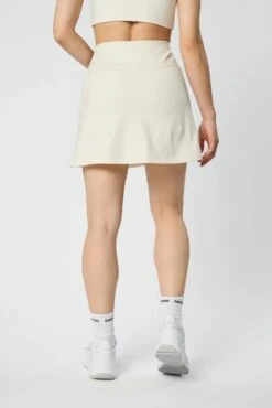 The Skort High-Rise - Made From Recycled Plastic Bottles -Sportswear Shop the skort high rise made from recycled plastic bottles skirt girlfriend collective 180420