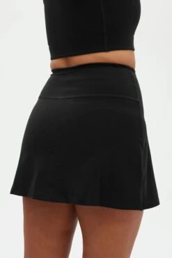 The Skort High-Rise - Made From Recycled Plastic Bottles -Sportswear Shop the skort high rise made from recycled plastic bottles skirt girlfriend collective 533041