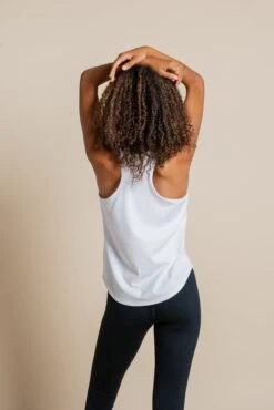 Train Relaxed Tank - Made From Recycled PET -Sportswear Shop train relaxed tank made from recycled pet shirt girlfriend collective 222225