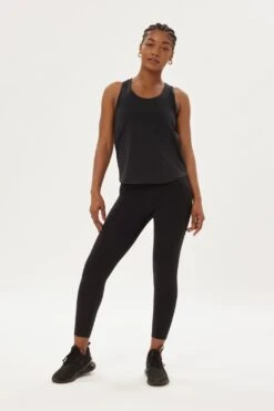 Train Relaxed Tank - Made From Recycled PET -Sportswear Shop train relaxed tank made from recycled pet shirt girlfriend collective 408551