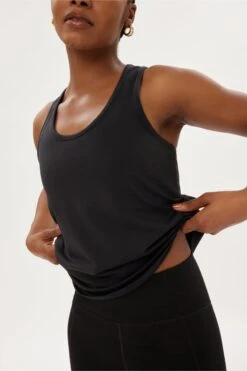 Train Relaxed Tank - Made From Recycled PET -Sportswear Shop train relaxed tank made from recycled pet shirt girlfriend collective 475288