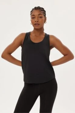 Train Relaxed Tank - Made From Recycled PET -Sportswear Shop train relaxed tank made from recycled pet shirt girlfriend collective 502888