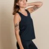 Train Relaxed Tank - Made From Recycled PET 2 Train Relaxed Tank - Made From Recycled PET -Sportswear Shop train relaxed tank made from recycled pet shirt girlfriend collective black xs 518059