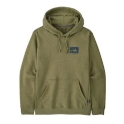 Patagonia Unisex '73 Skyline Uprisal Hoody - Recycled Polyester & Recycled Cotton -Sportswear Shop unisex 73 skyline uprisal hoody recycled polyester recycled cotton shirt patagonia buckhorn green s 624997