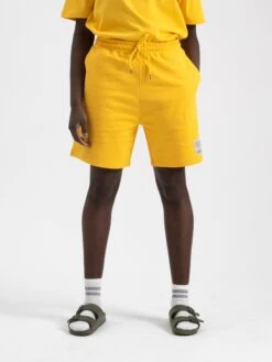 Unisex Loose Fit Sweatshorts - Recycled Cotton & Recycled Polyester -Sportswear Shop unisex loose fit sweatshorts recycled cotton recycled polyester pants pure waste yellow xs 675516