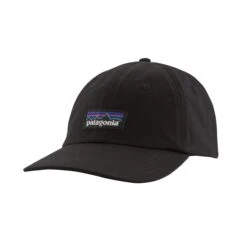 Patagonia Unisex P-6 Label Trad Cap - Organic Cotton -Sportswear Shop unisex p 6 label trad cap organic cotton headwear patagonia black 846618