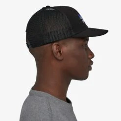 Patagonia Unisex P-6 Logo Trucker Hat - Organic Cotton -Sportswear Shop unisex p 6 logo trucker hat cap patagonia 174264