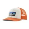 Patagonia Unisex P-6 Logo Trucker Hat - Organic Cotton -Sportswear Shop unisex p 6 logo trucker hat organic cotton headwear patagonia whrl 393034