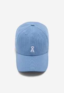 Armedangels Unisex Yenaas Bold Cap - 100% Organic Cotton -Sportswear Shop unisex yenaas bold cap 100 organic cotton headwear armedangels iceberg blue 470067