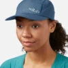 Rab Venant 5 Panel Cap - 100% Recycled Polyester -Sportswear Shop venant 5 panel cap 100 recycled polyester headwear rab blue nightorion blue 577834