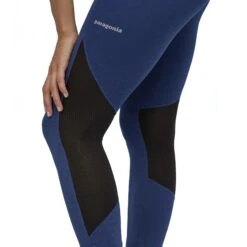 Patagonia W's Endless Run Tights - Recycled Polyester -Sportswear Shop womens endless run tights recycled polyester leggings patagonia 805015